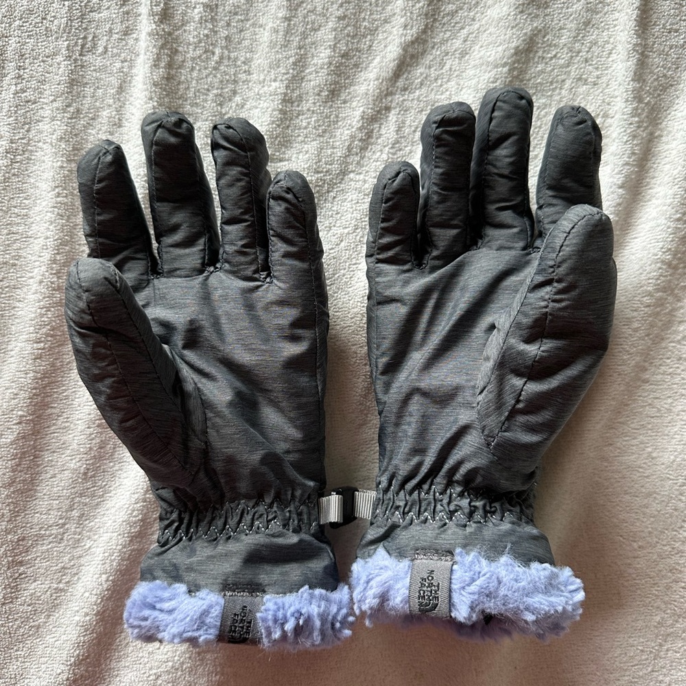 North face gloves adult small